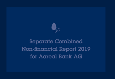 Separate Combined Non-financial Report 2019 for Aareal Bank AG